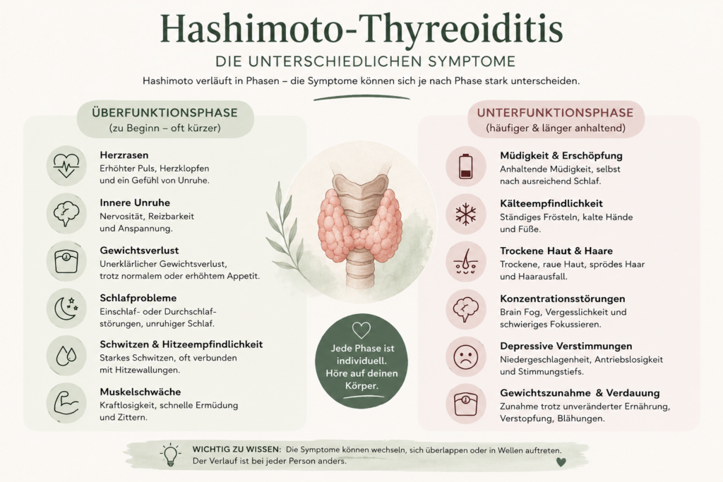 Hashimoto Symtopme Übersicht